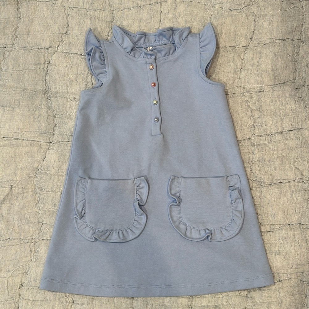 Jamie and Jack size 2T light blue dress